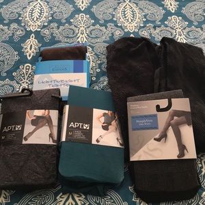 Tights; lot of 6 pair, size M